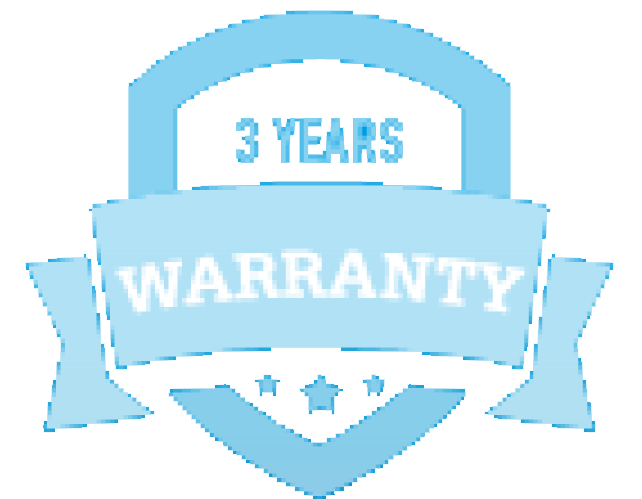 3 year warranty logo optimised